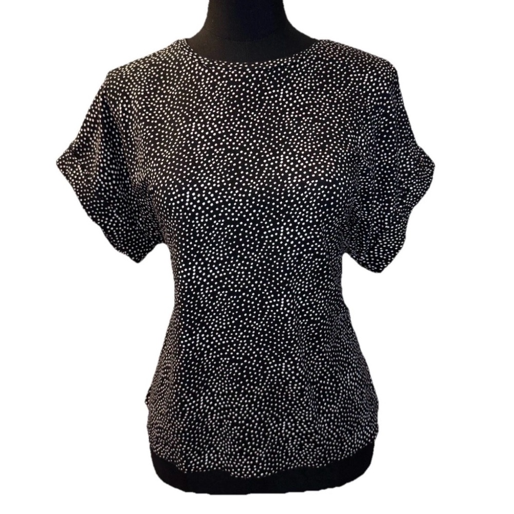 Express Women’s Shortsleeved Multicolor Shirt, Size Petite Small